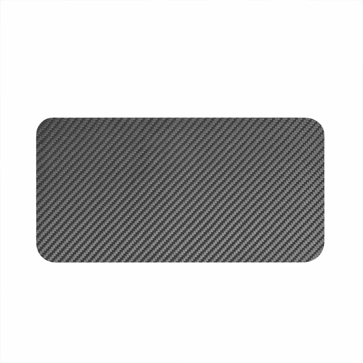 cnc carbon fiber license plate frame