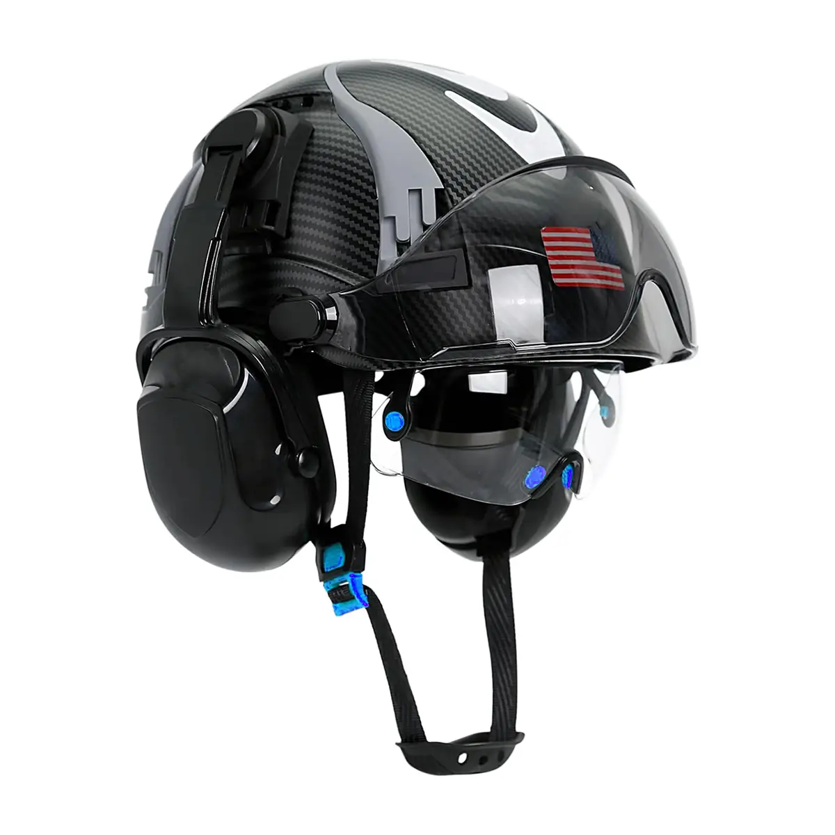 custom carbon fiber hard hats
